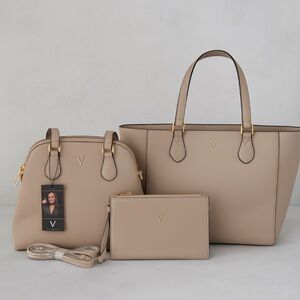 NWT Vanessa Williams Lush Hand Bag 3 Piece Set.